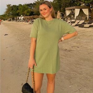 Zara Short Sleeve Tshirt dress